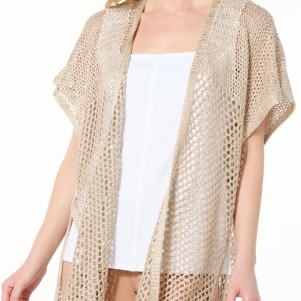 Vince Camuto Cream Knit Cardigan